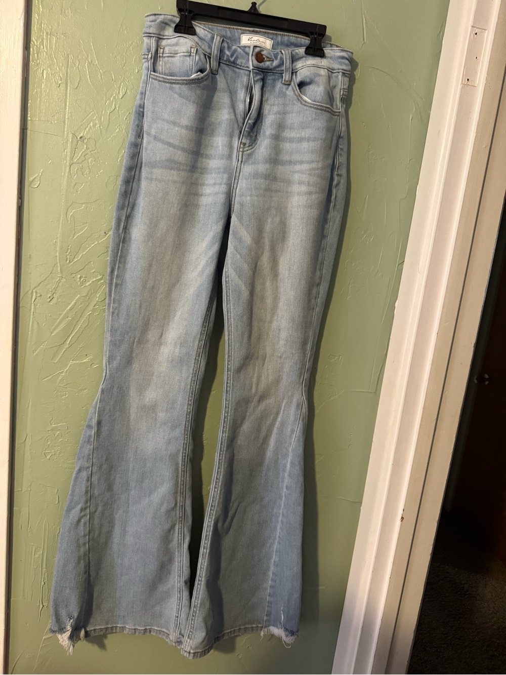 KanCan Light Wash High-Rise Flare Jeans